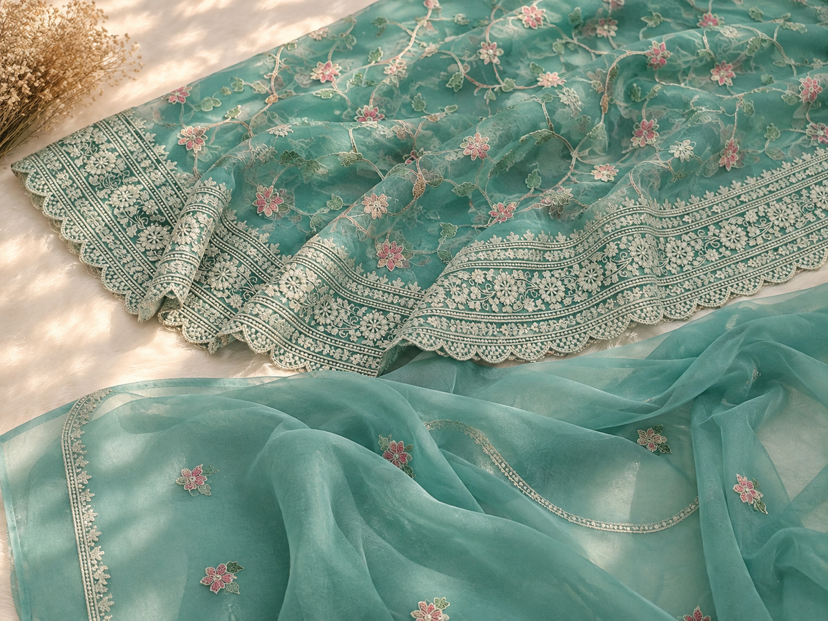 Jall Look Saree