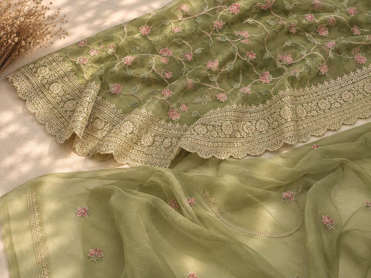 Jall Look Saree