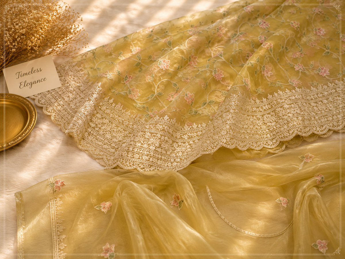 Jall Look Saree